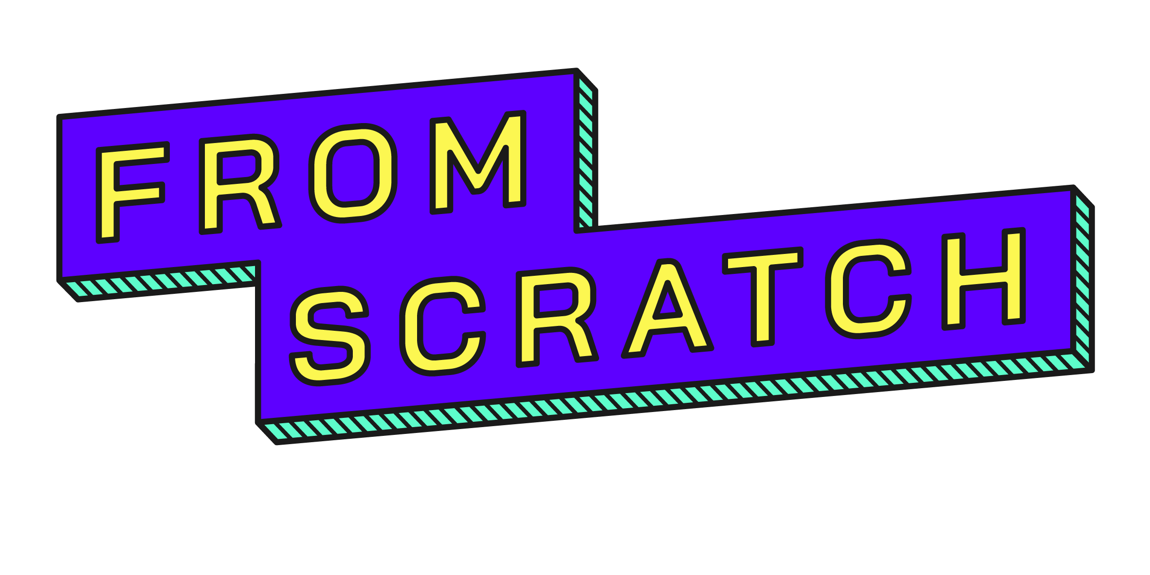 From Scratch Logo Yellow