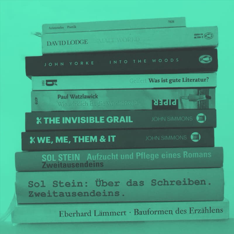 from-scratch-communications_storytelling-books Here’s a stack of books about storytelling that I recommend (details & links to bookshops below).