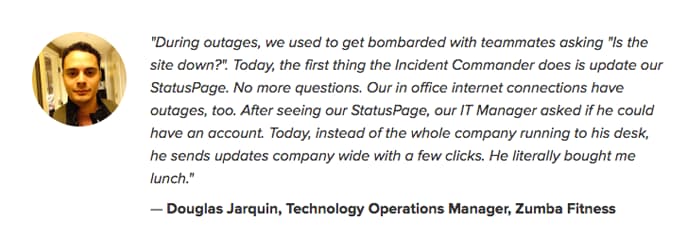 statuspage-testimonial-via-helpscout Testimonial from Statuspage. Full transcript below.